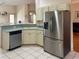 Modern kitchen featuring stainless steel appliances, sleek countertops, and ample storage space at 9314 Sw 90Th St, Ocala, FL 34481