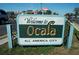 Welcome sign to Ocala, promoting it as an All-American City with roadside appeal at 9880 Sw 101St Pl, Ocala, FL 34481