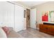 Neutral bedroom featuring a double closet, providing generous space and versatile design options at 10327 Sw 96Th Loop, Ocala, FL 34481