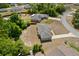 An aerial view captures the neighborhood homes, showcasing their backyards and community layout at 17147 Sw 42Nd Ct, Ocala, FL 34473