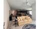 Living room featuring an open floor plan with kitchen, dining area, and comfortable seating at 3154 Merrit Ln, The Villages, FL 32163