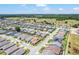 Aerial shot of a Primary-planned community with well-kept lawns and orderly streetscapes at 4379 Nw 56Th Ct, Ocala, FL 34482