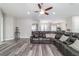 Open-concept living area with views of the entryway at 5489 Nantahala Ln, Lady Lake, FL 32159