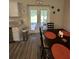 Eat in kitchen with a large door leading to the backyard at 7488 Sw 204Th Ave, Dunnellon, FL 34431