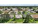 Panoramic view of homes in a well-kept community with mature landscaping, sidewalks, and green spaces at 8545 Se 168Th Kittredge Loop, The Villages, FL 32162