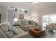 Spacious living area with seamless access to the dining area and private pool at 9129 Sw 193Rd Cir, Dunnellon, FL 34432