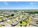 Aerial view of the property and neighborhood, complete with sidewalks and mature tree lined streets at 12147 Se 173Rd Pl, Summerfield, FL 34491