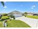 Charming home with lush landscaping and a spacious two-car garage at 12147 Se 173Rd Pl, Summerfield, FL 34491