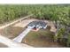Aerial view of new construction home and expansive property at 12689 Sw 81St St, Dunnellon, FL 34432