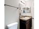 The bathroom has a sink and a toilet at 15640 Sw 48 Ave, Ocala, FL 34473