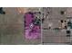 Aerial view showcasing the acreage, home, and surrounding landscape of this property at 16850 Se 19Th Ct, Summerfield, FL 34491
