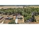 Expansive aerial view of a single-Gathering home with green surroundings and a view of distant fields at 171 Oak Cir, Ocala, FL 34472