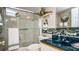 Bathroom featuring a shower and tub combination and a nautical themed decor at 20820 River Dr # B25, Dunnellon, FL 34431