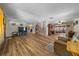 An open floor plan and laminate floors enhance the living space, connecting seamlessly to other areas at 23737 Nw Mallard Ave, Dunnellon, FL 34431