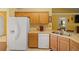 Bright kitchen with stainless appliances and light wood cabinets at 3792 Sw 152Nd Ct, Ocala, FL 34481