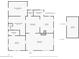 Detailed floor plan showcasing the layout of the home, including the kitchen and primary bedroom at 716 Se Wenona Ave, Ocala, FL 34471