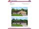 Two exterior elevations of a home with a 2-car garage, covered front porch, and professionally landscaped yard at 7781 Sw 180Th Cir, Dunnellon, FL 34432