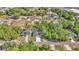 Expansive aerial view of homes in a quiet neighborhood with mature trees at 9405 Se 159Th Ln, Summerfield, FL 34491