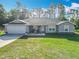 Charming single-story home with a two-car garage and well-manicured lawn, offering great curb appeal at 9525 Sw 200 Ct, Dunnellon, FL 34431