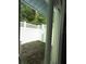 Backyard features a white fence, enclosed area and natural ground cover at 9711 Sw 196Th Cir, Dunnellon, FL 34432