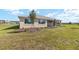 Well-maintained backyard featuring a charming single-story home and lush green lawn at 10530 Sw 98Th Pl, Ocala, FL 34481