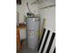 AO Smith water heater in a storage area of the home at 14272 Sw 112Th Cir, Dunnellon, FL 34432