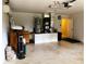 Large two car garage featuring epoxy flooring at 20386 Sw 95Th St, Dunnellon, FL 34431