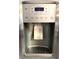 Modern stainless steel refrigerator with water and ice dispenser, plus digital display, a true chef's dream at 20386 Sw 95Th St, Dunnellon, FL 34431