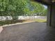 A nice backyard featuring a stamped concrete patio and well maintained landscaping at 3918 Sw 57Th Ave, Ocala, FL 34474
