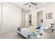Serene bedroom with double closets and ensuite bathroom at 4411 Nw 53Rd Ct, Ocala, FL 34482