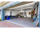 Spacious two-car garage with ample storage and organization potential at 4411 Nw 53Rd Ct, Ocala, FL 34482
