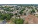 This aerial view highlights a residential area with green spaces and neatly arranged homes at 4624 Se 32Nd Pl, Ocala, FL 34480