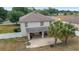 Overhead view featuring the house, patio, and landscaped backyard at 4624 Se 32Nd Pl, Ocala, FL 34480