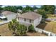 Bird's-eye view of the house with backyard, patio, and lush surroundings at 4624 Se 32Nd Pl, Ocala, FL 34480