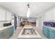 Bright eat-in kitchen with a large island and views to living areas at 4624 Se 32Nd Pl, Ocala, FL 34480
