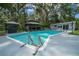 Inviting pool area, with gazebo and outdoor building at 4710 Se 30Th Ct, Ocala, FL 34480