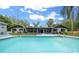 Backyard featuring a refreshing private pool and outdoor seating area perfect for entertaining at 4710 Se 30Th Ct, Ocala, FL 34480
