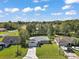 Aerial of a single-story home highlighting the location and surrounding neighborhood at 6730 Cherry Rd, Ocala, FL 34472