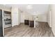 Open kitchen area with stainless steel appliances and a center island at 69 Juniper Trail Loop, Ocala, FL 34480
