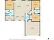 Detailed floor plan illustrating the layout of rooms, dimensions, and overall space configuration at 9 Walnut Run, Ocala, FL 34480