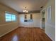 Dining room with laminate floors and built in cabinets at 10330 Sw 99Th Ave, Ocala, FL 34481