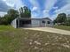 Charming single-story home with a carport, gray exterior, and a well-maintained front yard at 10330 Sw 99Th Ave, Ocala, FL 34481