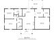 Detailed floor plan showcasing layout and dimensions of rooms in the house at 13232 Ne 39Th Ter, Anthony, FL 32617