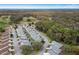 Aerial view of a retirement community featuring mature trees and well-maintained landscaping at 13618 Sw 111Th Cir, Dunnellon, FL 34432