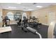 Community gym with treadmills, exercise bikes, and other fitness equipment at 13618 Sw 111Th Cir, Dunnellon, FL 34432