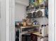 Organized pantry featuring shelving, ample storage, and a variety of culinary essentials at 13618 Sw 111Th Cir, Dunnellon, FL 34432