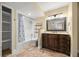 Full bathroom featuring a vanity with wood drawers, and a shower-tub combination at 1640 Ne 40Th Ave # 107, Ocala, FL 34470