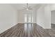 Spacious living room with lots of natural light, ceiling fan and glass doors at 2525 Sand Arbor Cir, Orlando, FL 32824