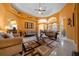 Open-concept living area offering a welcoming and comfortable atmosphere at 3934 Se 110Th St, Belleview, FL 34420