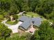 A high-angle aerial shot of a lovely house at 400 Se 90Th St, Ocala, FL 34480